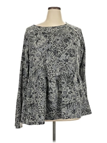 Doe & Rae Long Sleeve Blouse (view 1)