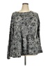 Doe & Rae Gray Long Sleeve Blouse Size 3X - photo 1