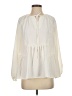 Assorted Brands 100% Polyester Ivory Long Sleeve Blouse Size XS - photo 1