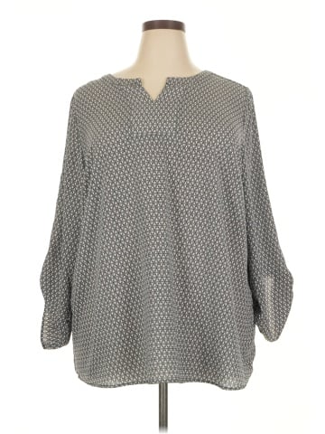 Cj Banks 3/4 Sleeve Blouse (view 1)