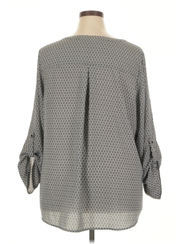 Cj Banks 3/4 Sleeve Blouse (view 2)