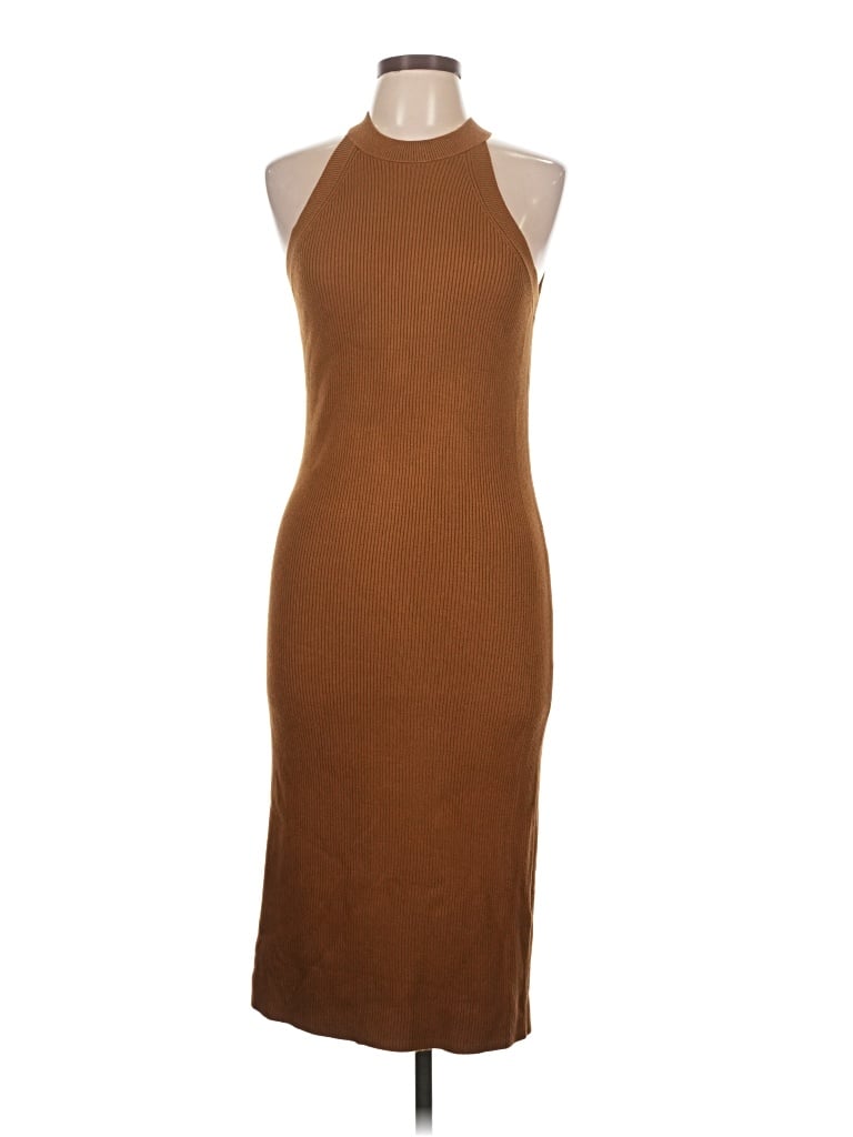 Pre-owned Old Navy Casual Dress In Brown