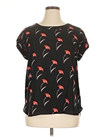 Ann Taylor Factory Short Sleeve Top (view 1)
