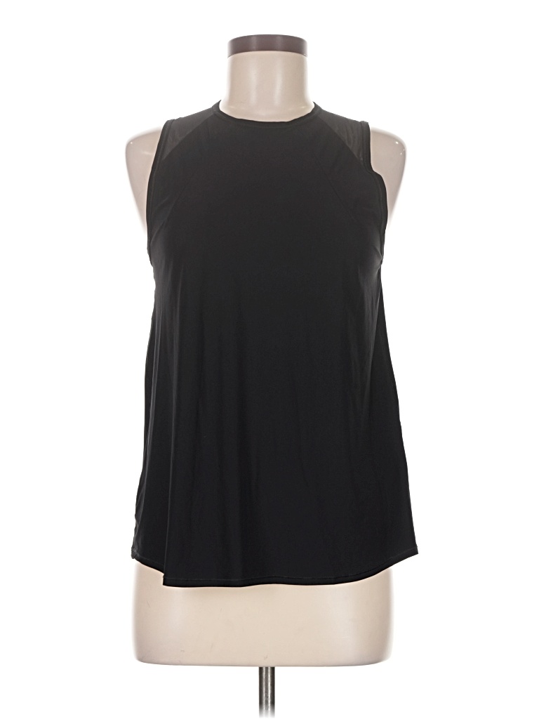 Pre-owned Lululemon Athletica Sleeveless T-shirt In Black