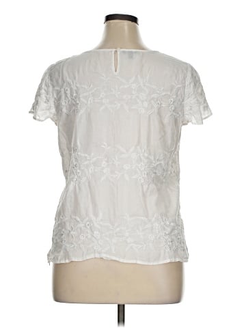 Talbots Short Sleeve Blouse (view 2)