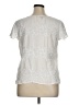 Talbots Ivory Short Sleeve Blouse Size 16 Petite - photo 2