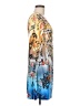 Ophelia Print Blue Cocktail Dress Size M - photo 4