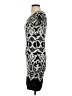 Max Studio Graphic Silver Cocktail Dress Size XS - photo 5