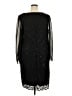 Connected Apparel Stars Black Cocktail Dress Size 24w - photo 2
