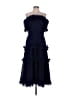 Shani 100% Polyester Blue Cocktail Dress Size 12 - photo 1
