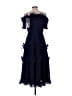 Shani 100% Polyester Blue Cocktail Dress Size 12 - photo 2