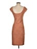 Taydey Solid Brown Cocktail Dress Size S - photo 2