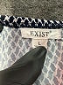 Exist Houndstooth Gray Blue Jumpsuit Size L - photo 4