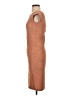 Taydey Solid Brown Cocktail Dress Size S - photo 5