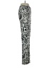 West Of Melrose 100% Polyester Animal Print Silver Casual Pants Size S - photo 4