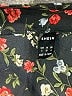 Shein Floral Black Casual Skirt Size 4 - photo 4