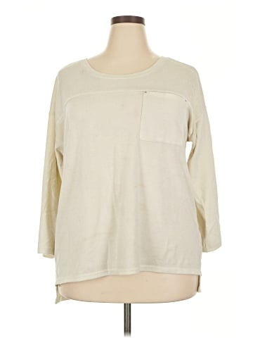 CALVIN KLEIN JEANS 3/4 Sleeve Top (view 1)