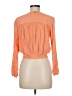 O'Neill 100% Viscose Orange Long Sleeve Blouse Size M - photo 2