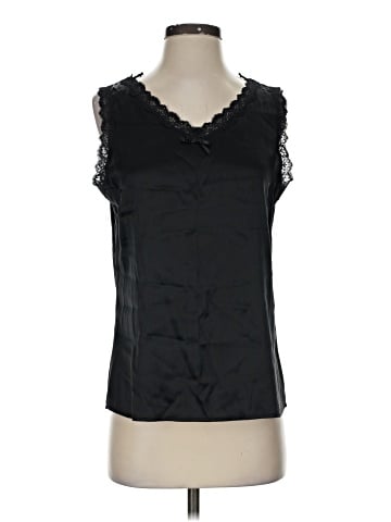 Kathleen Kirkwood Sleeveless Silk Top (view 1)