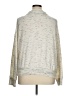 Anthropologie Metallic Ivory Pullover Sweater Size XL - photo 2