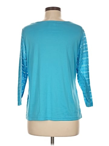 BEDFORD FAIR lifestyles 3/4 Sleeve T-Shirt (view 2)