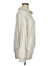 Anthropologie Metallic Ivory Pullover Sweater Size XL - photo 4