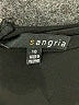 Sangria 100% Polyester Solid Black Casual Dress Size 10 - photo 7