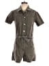 Gap 100% Cotton Gray Romper Size XS - photo 1