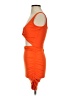 Unbranded Orange Cocktail Dress Size S - photo 5