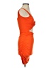 Unbranded Orange Cocktail Dress Size S - photo 4