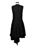 DKNY 100% Polyester Solid Black Cocktail Dress Size 6 - photo 2