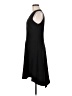 DKNY 100% Polyester Solid Black Cocktail Dress Size 6 - photo 5