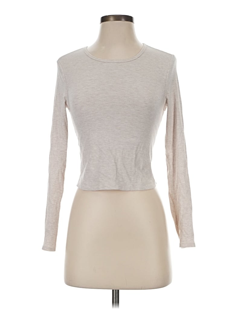 Pre-owned Yogalicious Long Sleeve T-shirt In Silver