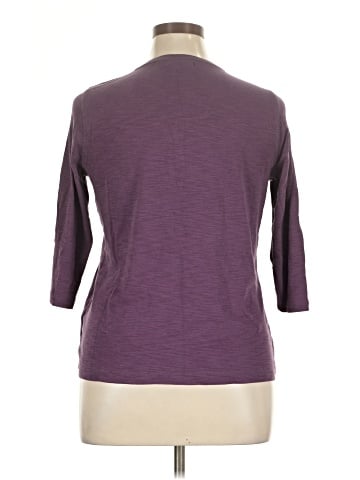 Chaps 3/4 Sleeve Top (view 2)