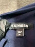 Express Solid Blue Cocktail Dress Size XS - photo 7