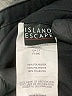 Island Escape 100% Polyester Solid Black Board Shorts Size 8 - photo 3