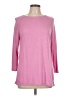 J. McLaughlin Pink 3/4 Sleeve T-Shirt Size L - photo 1