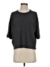 Splendid Gray 3/4 Sleeve Top Size S - photo 1