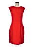 H&M Solid Red Cocktail Dress Size 8 - photo 1