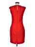 H&M Solid Red Cocktail Dress Size 8 - photo 2
