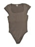OQQ Brown Bodysuit Size L - photo 1