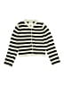 Zara Stripes Ivory Cardigan Size 9 - 10 - photo 1