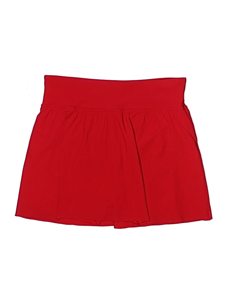 Pre-owned Spanx Active Skort In Orange