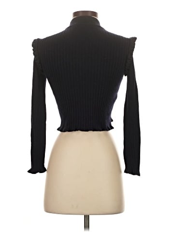 Something Navy Wool Cardigan (view 2)