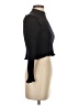 Something Navy 100% Merino Black Blue Wool Cardigan Size S - photo 4