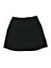 Lands' End Solid Black Casual Skirt Size 10 - photo 1
