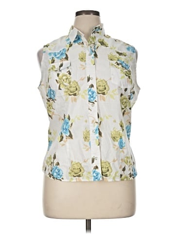 STETSON Sleeveless Button-Down Shirt (view 1)