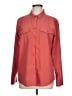 Eddie Bauer Solid Red Long Sleeve Blouse Size L - photo 1