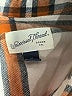 Universal Thread Plaid Tan Long Sleeve Button-Down Shirt Size M - photo 7