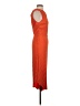 Shein 100% Polyester Orange Cocktail Dress Size 4 - photo 4